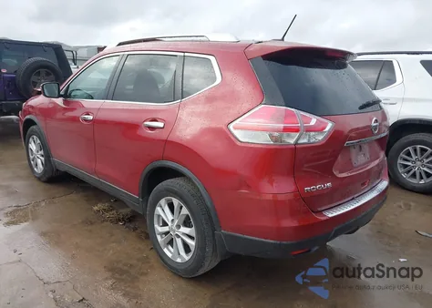 2016 Nissan Rogue Sv из США, поврежденный, VIN KNMAT2MT8GP623721